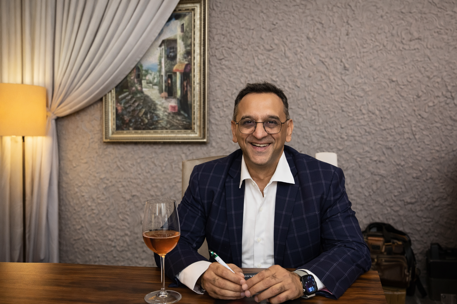 Reteish Sharma stylized portrait